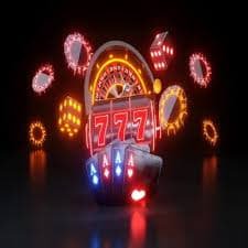 Five-reel video slot game screen showing multiple paylines on ph 5